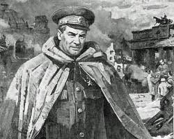 Tentang komandan militer Berlin, Jenderal Berzarin dan “penganut Soviet” modern Kutipan yang mencirikan Berzarin, Nikolai Erastovich