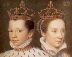 Franjo II, Marija Stjuart i Karlo IX