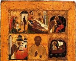 Velikoretsk religiøs prosesjon Velikoretskoye og bildet av St. Nicholas Wonderworker
