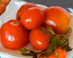 пошаговый фото рецепт маринованных помидоров в желатиновой заливке